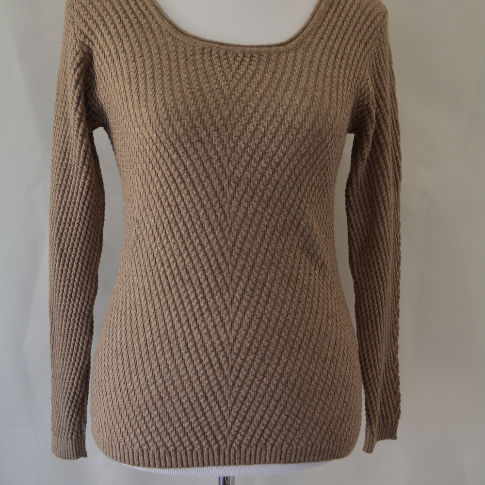 Cashmere Wool Crewneck Sweater Sz S